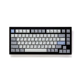 NP PBT Gray And Blue Keycap Set Dye-Sub PBT - Divinikey