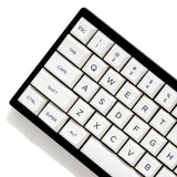 OSA Simple White Keycap Set Dye-Sub PBT - Divinikey