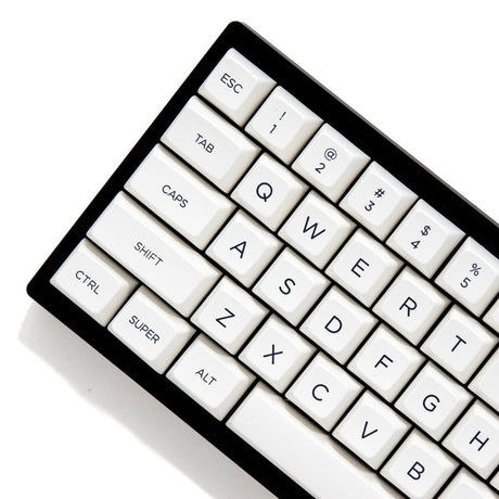 OSA Simple White Keycap Set Dye-Sub PBT - Divinikey