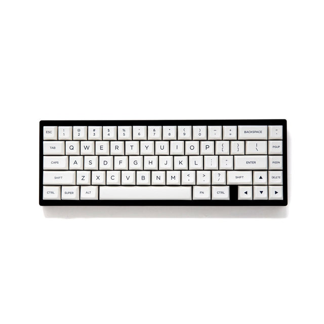 OSA Simple White Keycap Set Dye-Sub PBT - Divinikey