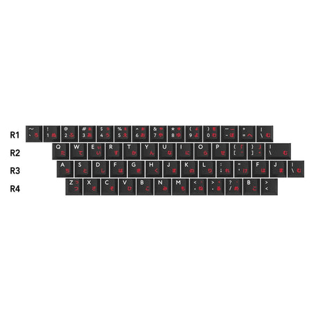 PBTfans Crosshair Add-on Keycaps - Divinikey