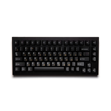 PBTfans Golden Keycap Set Doubleshot ABS - Divinikey