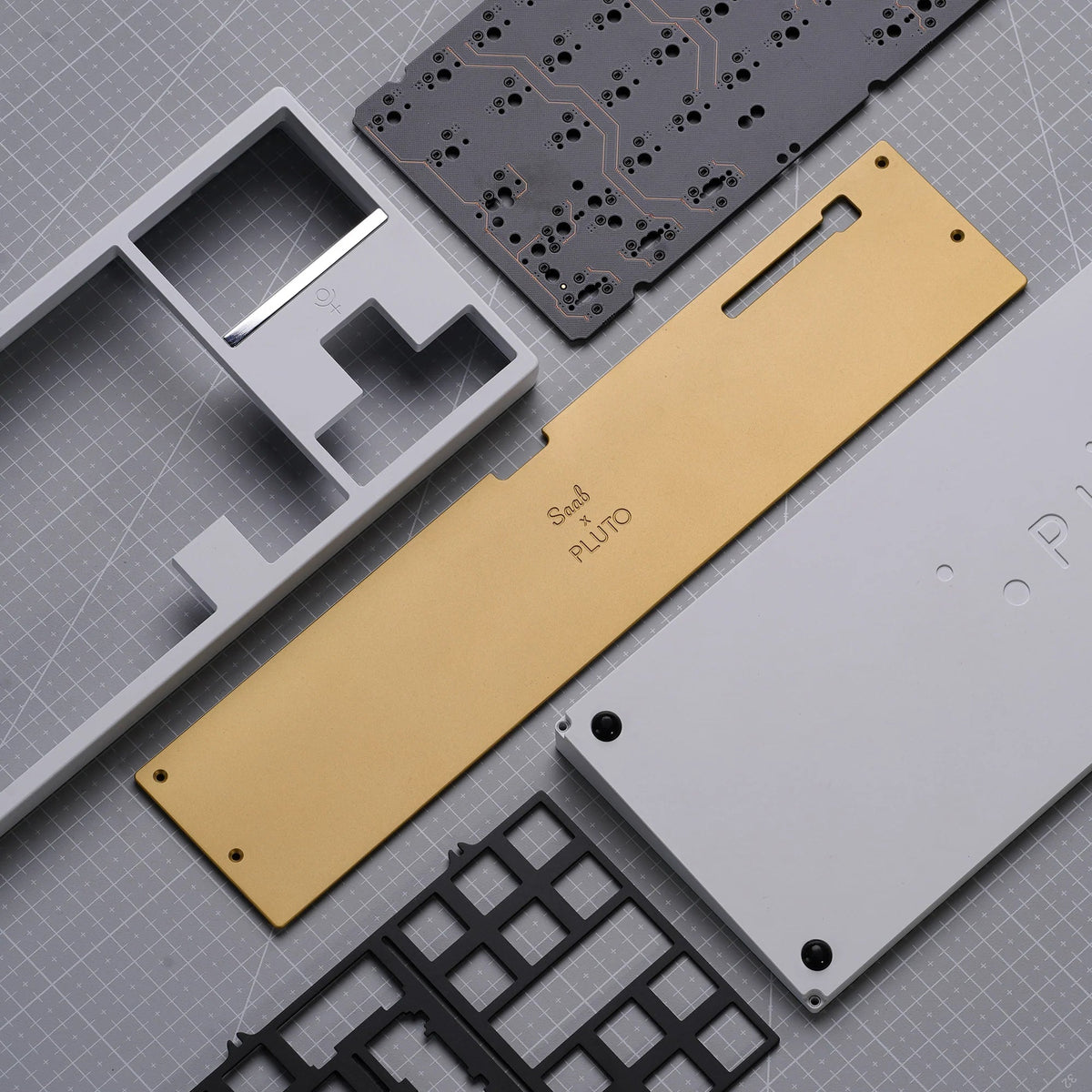 [Preorder] KBDfans Pluto FRL Keyboard Kit - Divinikey