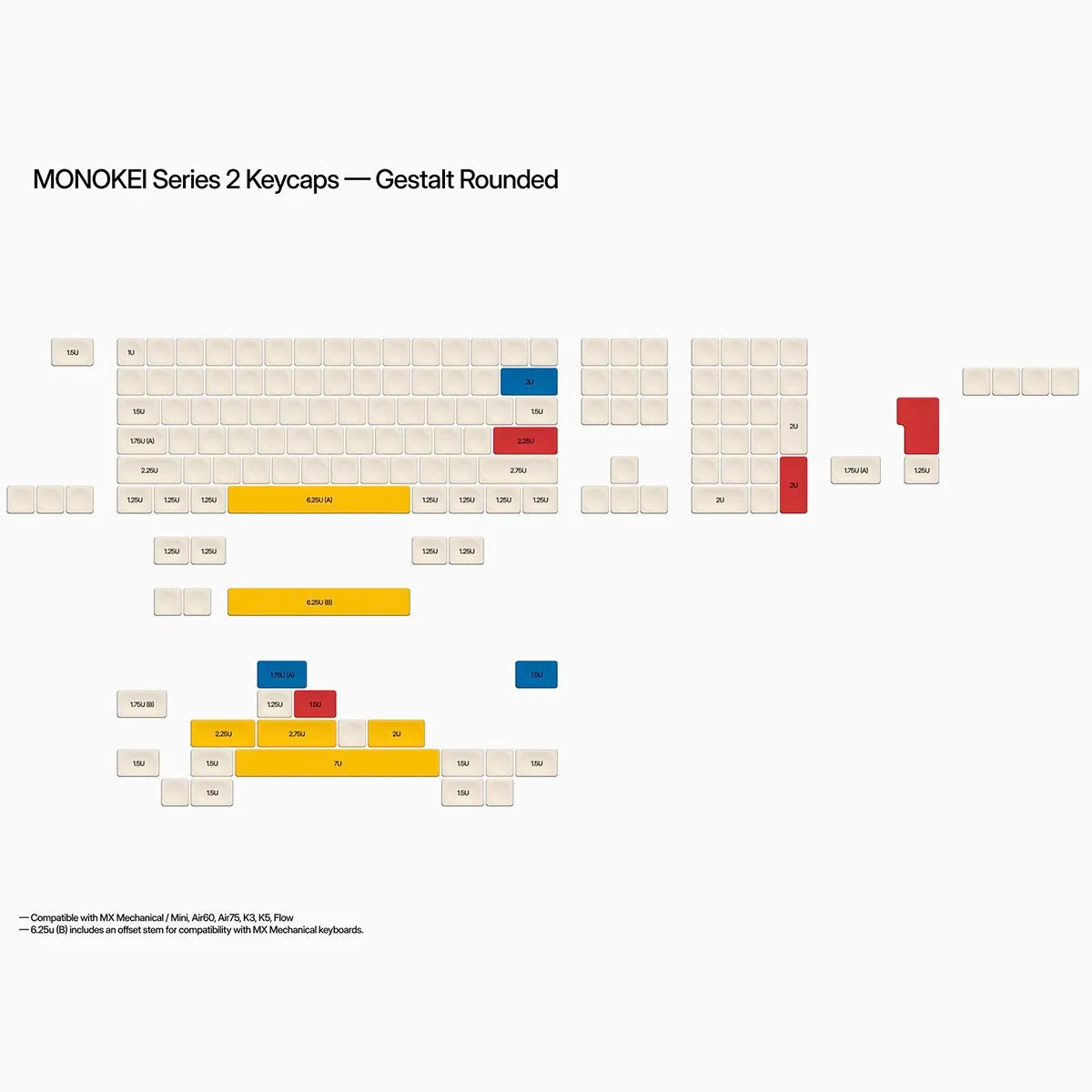 [Preorder] MONOKEI Series 2 Keycaps - Divinikey