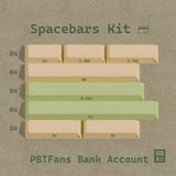 [Preorder] PBTfans Bank Account Keycap Set Doubleshot PBT - Divinikey