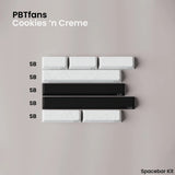[Preorder] PBTfans Cookies 'n Creme Keycap Set Doubleshot ABS - Divinikey