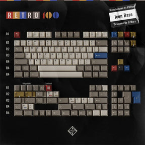 [Preorder] PBTfans Retro 100 Keycap Set - Divinikey
