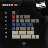 [Preorder] PBTfans Retro 100 Keycap Set - Divinikey