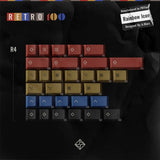 [Preorder] PBTfans Retro 100 Keycap Set - Divinikey