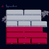 [Preorder] PBTfans Soul Blossom Keycap Set Doubleshot ABS - Divinikey