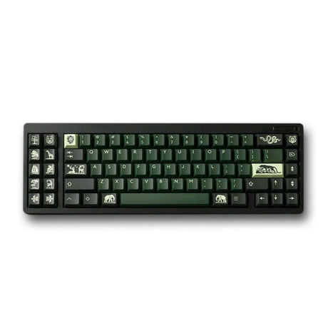 [Preorder] PBTfans Untamed Keycap Set Doubleshot ABS - Divinikey