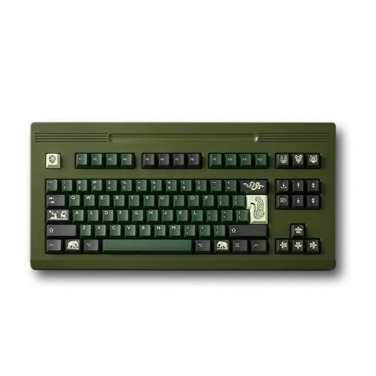 [Preorder] PBTfans Untamed Keycap Set Doubleshot ABS - Divinikey