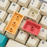 Retro 80s Keycap Set Dye-Sub PBT - Divinikey