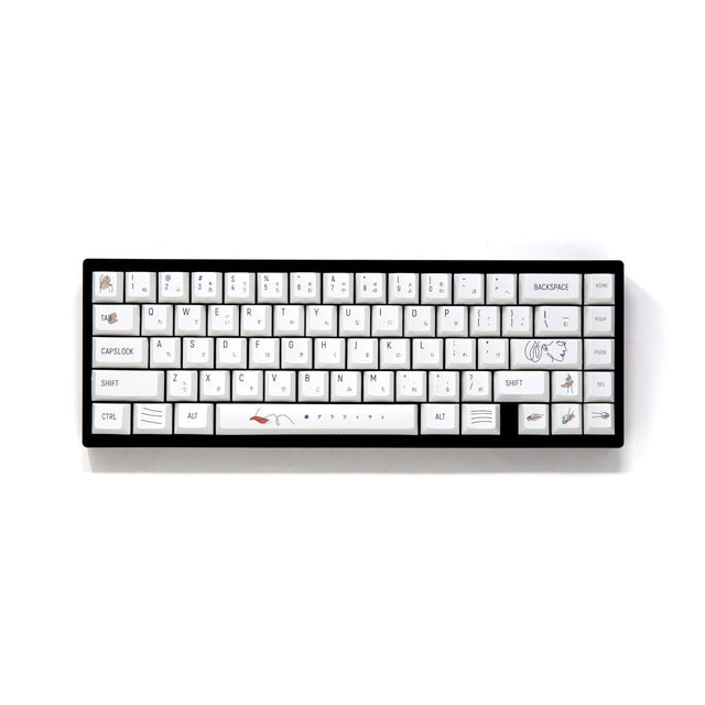 Simple Curve R2 Keycap Set Dye-Sub PBT - Divinikey