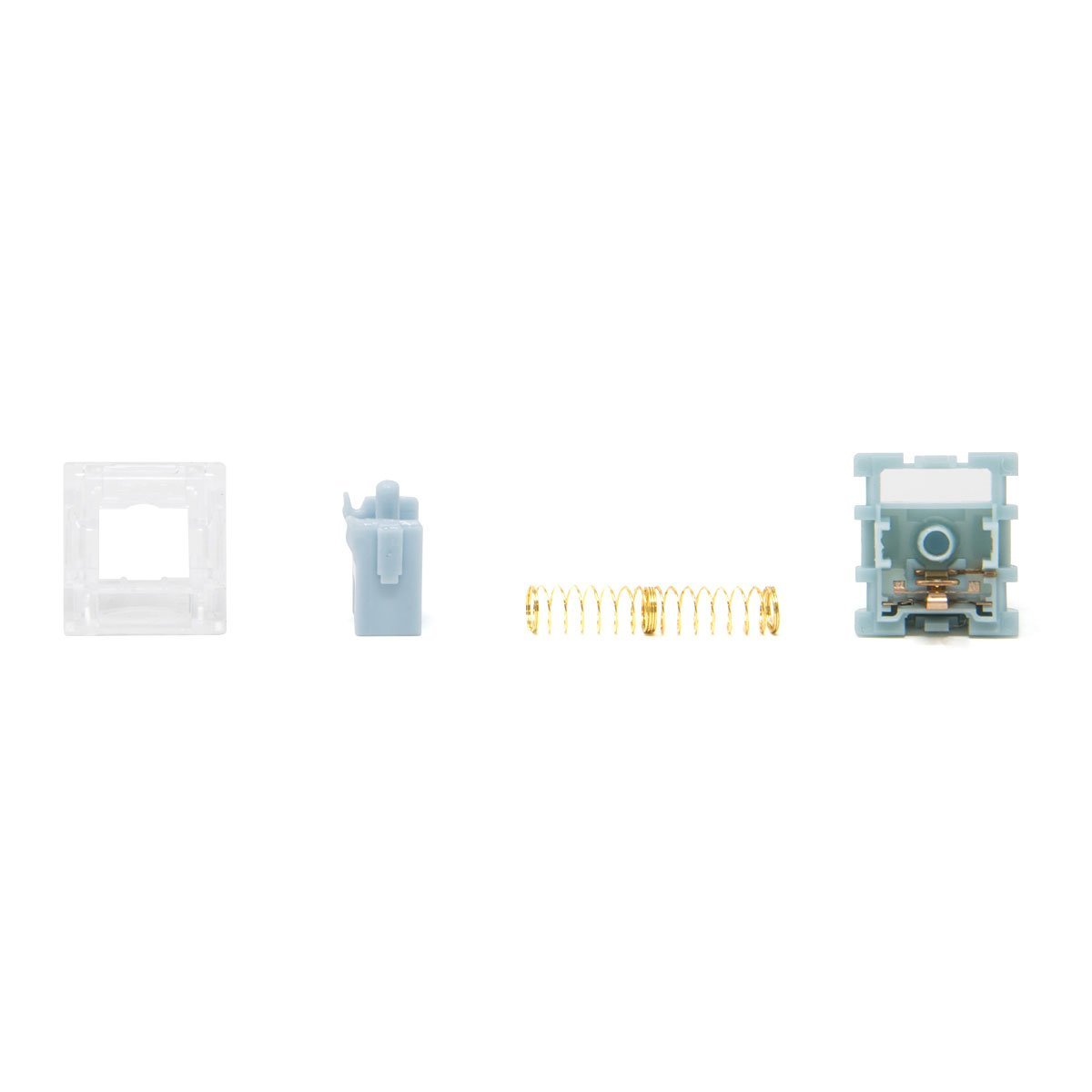 TTC Bluish White Tactile Switches - Divinikey