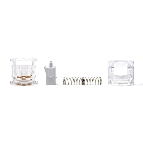 Wuque WS Aurora Clear Linear Switches - Divinikey